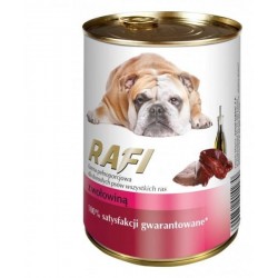 Karma dla psa rafi z wołowiną pasztet 800 g. DNP  Sp. z o.o. - 1