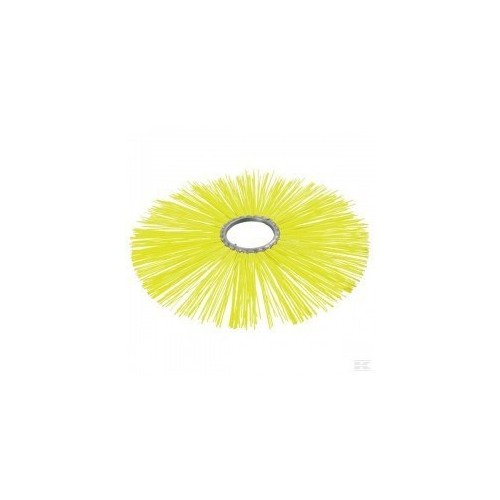 Szczotka pierścieniowa 500/110 polipropylenowa, żółta.