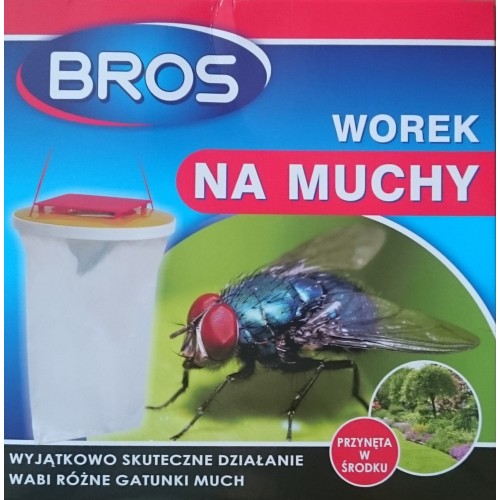 Worek na muchy z przynętą skuteczny w walce z muchami