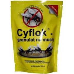 Cyflok granulat na muchy 250 gram.  - 1