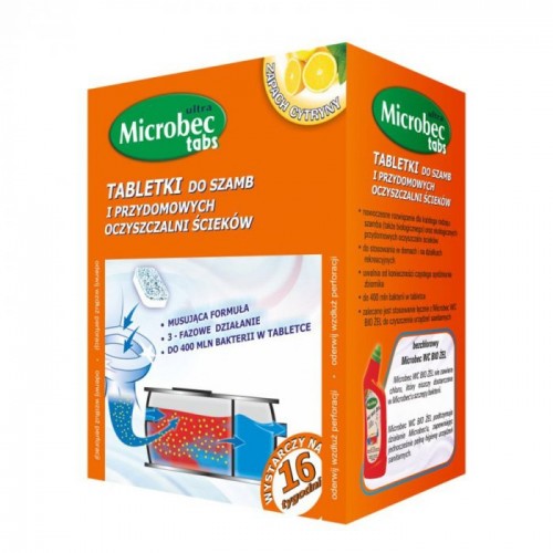 BROS microbec ULTRA - tabletki do szamb