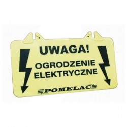 tabliczka ostrzegawcza do ogrodzeń elektrycznych