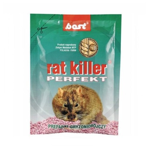 Granulat na myszy szczury RAT KILLER PERFEKT, 90 g.