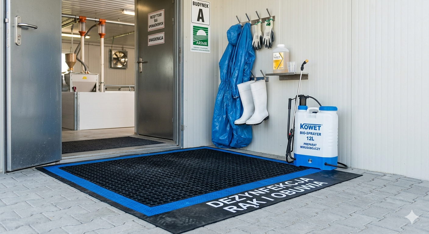 Bioasekuracja 2026: Jak przygotować gospodarstwo na kontrole i zyskać dofinansowanie? Bioasekuracja 2026: Jak przygotować gospodarstwo na kontrole i zyskać dofinansowanie?