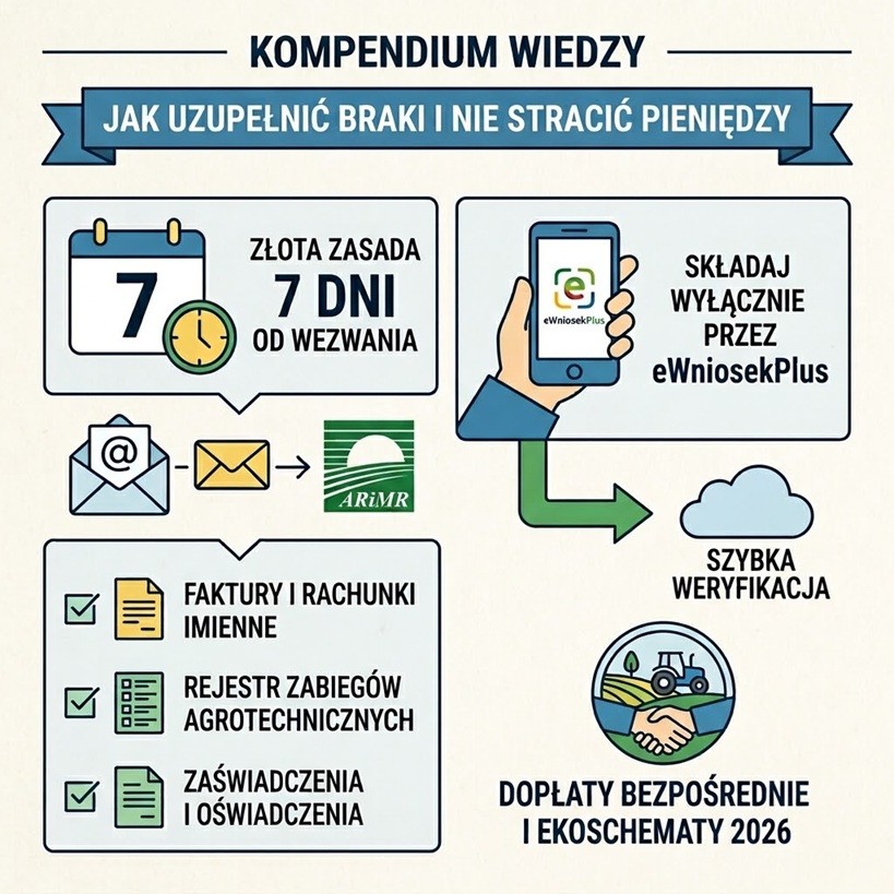 Dopłaty bezpośrednie i ekoschematy 2026. Jak uzupełnić dokumenty i nie stracić płatności?